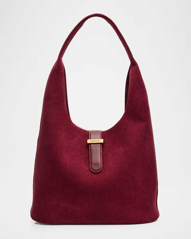 Khai Suede Hobo Bag